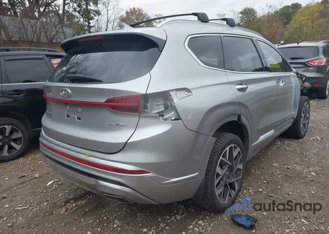 2022 Hyundai Santa Fe Calligraphy z USA, uszkodzony, nr VIN 5NMS5DAL8NH480208
